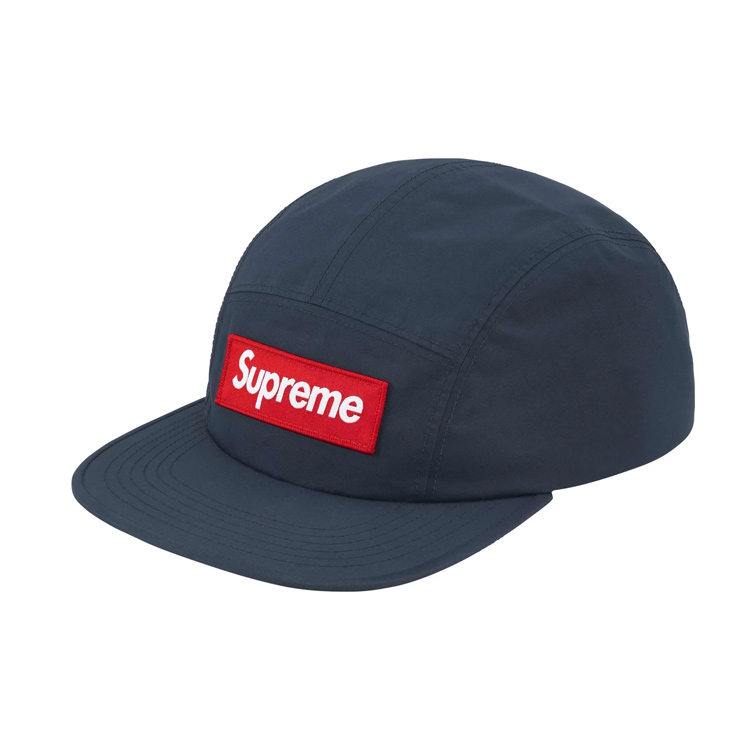 

Supreme Выстиранная хлопковая кепка Camp Cap, Blue