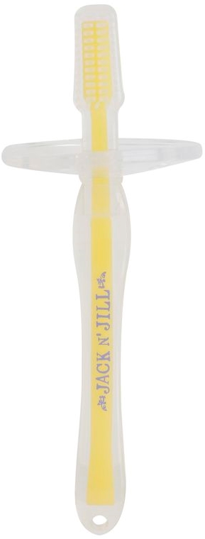 

Силиконовая зубная щетка для детей, мягкая Jack N’ Jill, 12- 24 months