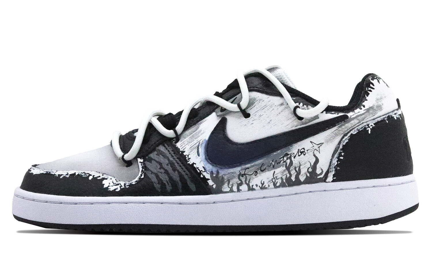 

Кеды мужские, EBERNON обувь для скейтбординга низкая черный/белый/серый/синий Nike