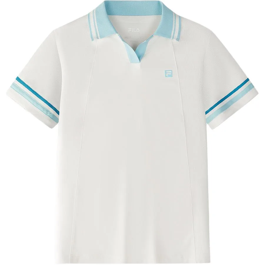 FILA KIDS Футболка поло cloud white для детей 3-7 лет
