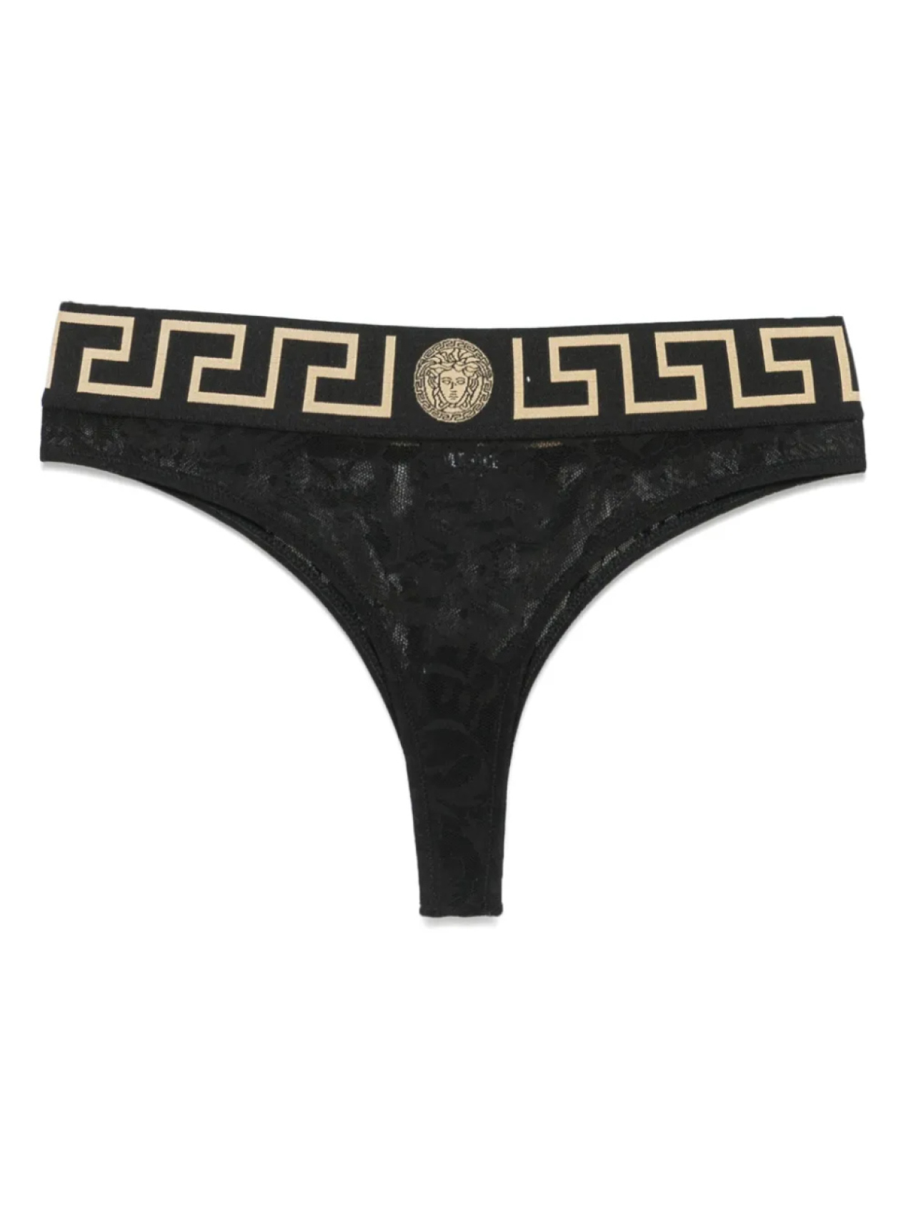 

Стринги Greca Border Versace, черный