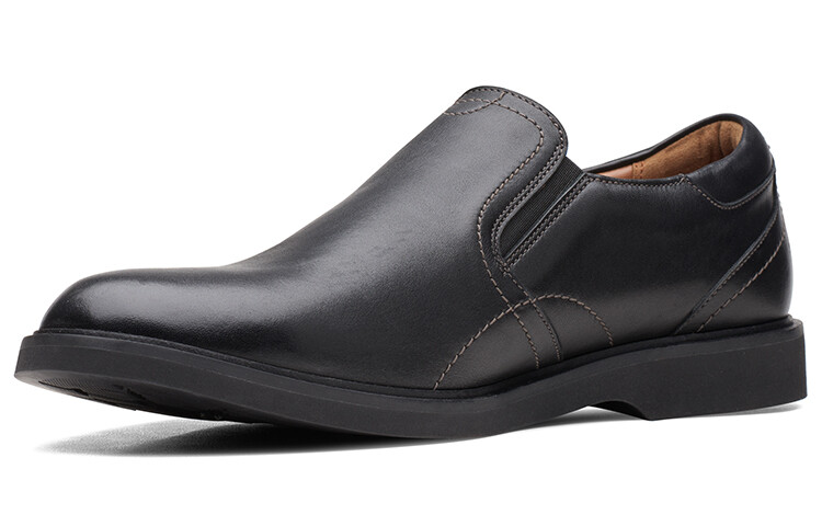 Туфли мужские низкие черные Clarks — фото 2