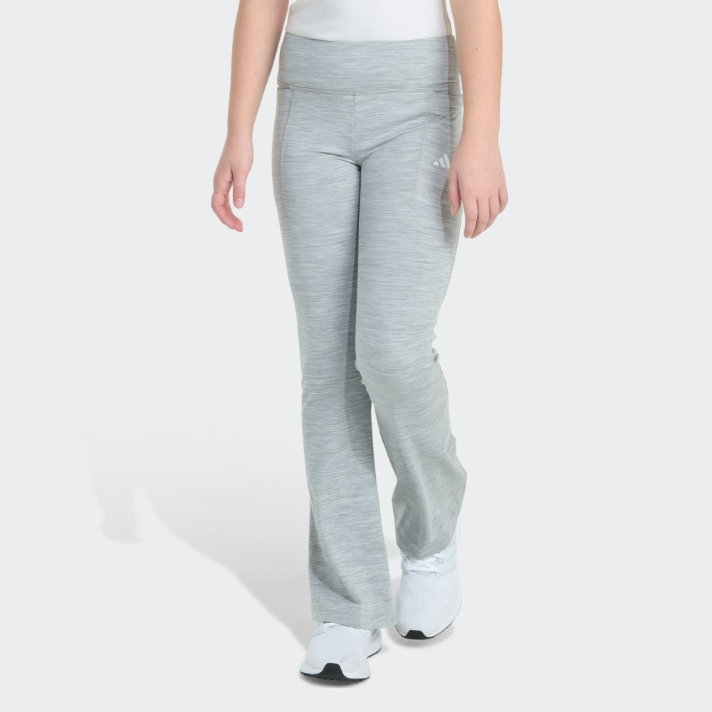 

Спортивные брюки Adidas Mélange Flare Leg Pant, цвет Halo Silver