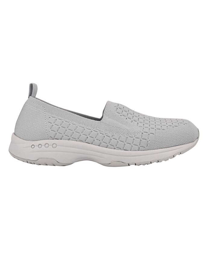 Женские повседневные туфли без шнуровки с круглым носком Easy Spirit, цвет Light Gray — фото 2