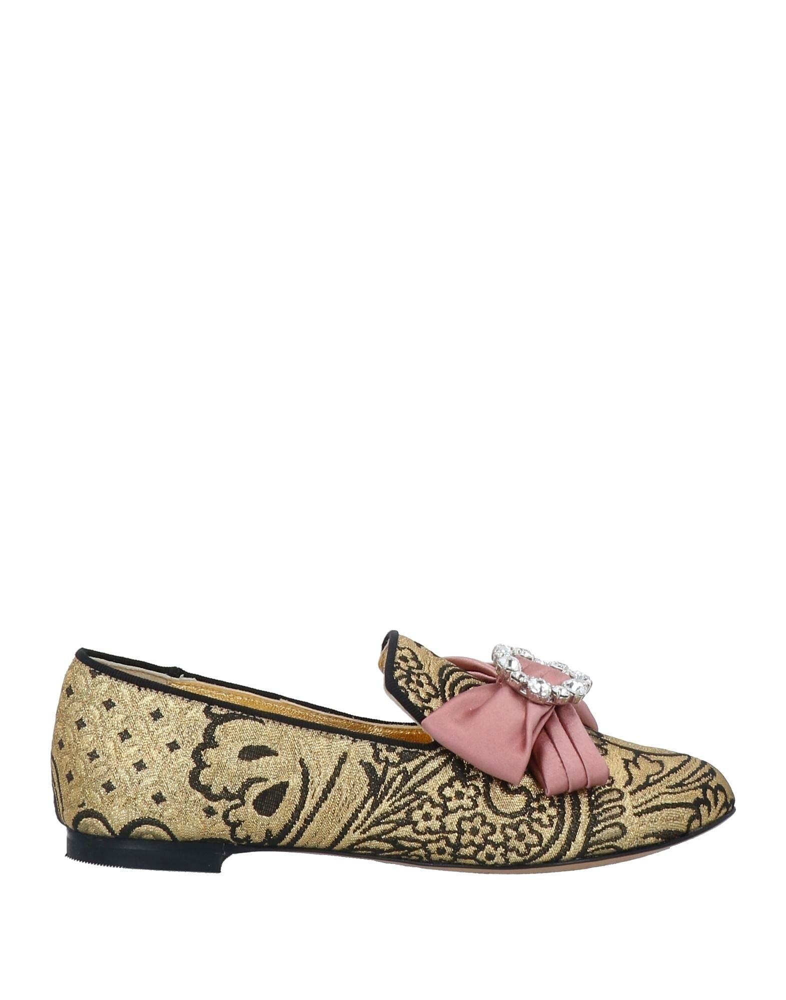 Лоферы Dolce&Gabbana, золотой