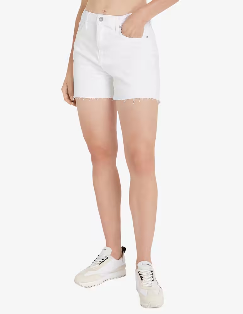 

Джинсовые шорты Mom Calvin Klein Jeans, белый