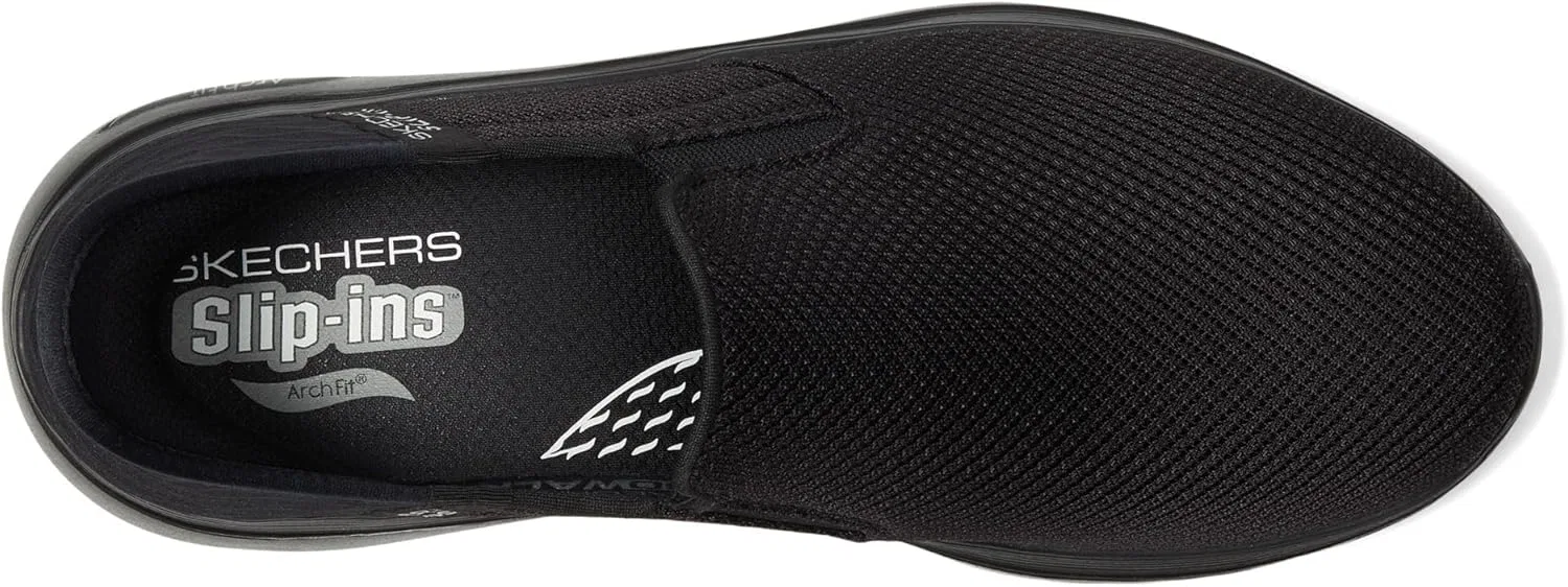 Мужские кроссовки Skechers Slade Deacon, Black Textile Synthetic — фото 2