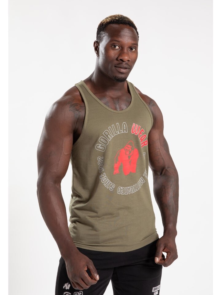 

Функциональная рубашка Gorilla Wear Lafayette Tank Top – Armeegrün