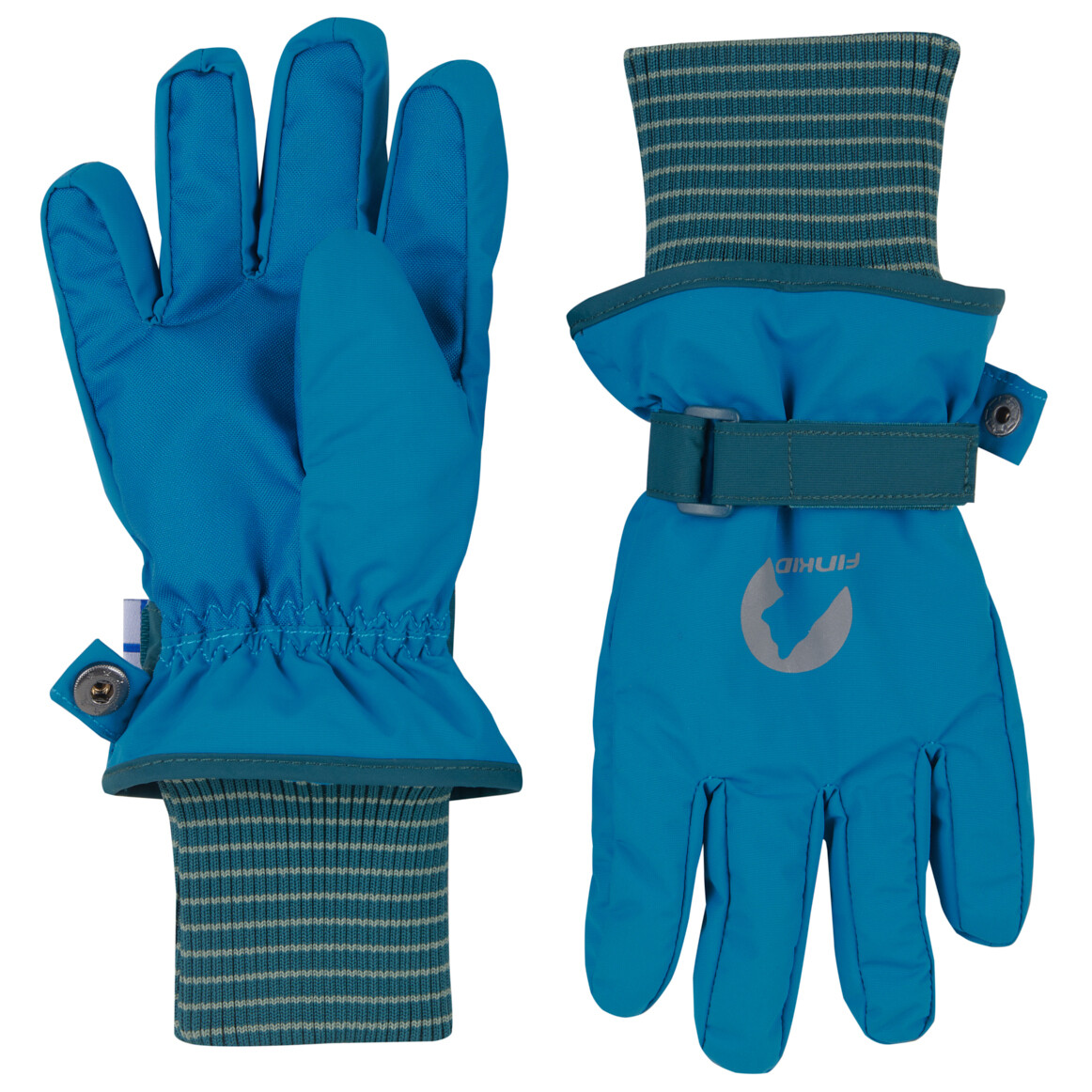 

Перчатки Finkid Pikkurilli Gloves & Mittens, цвет Mosaic/Deep Teal