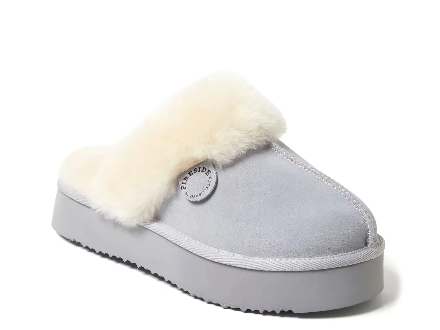 Melton Platform Тапочки Fireside By Dearfoams, Grey