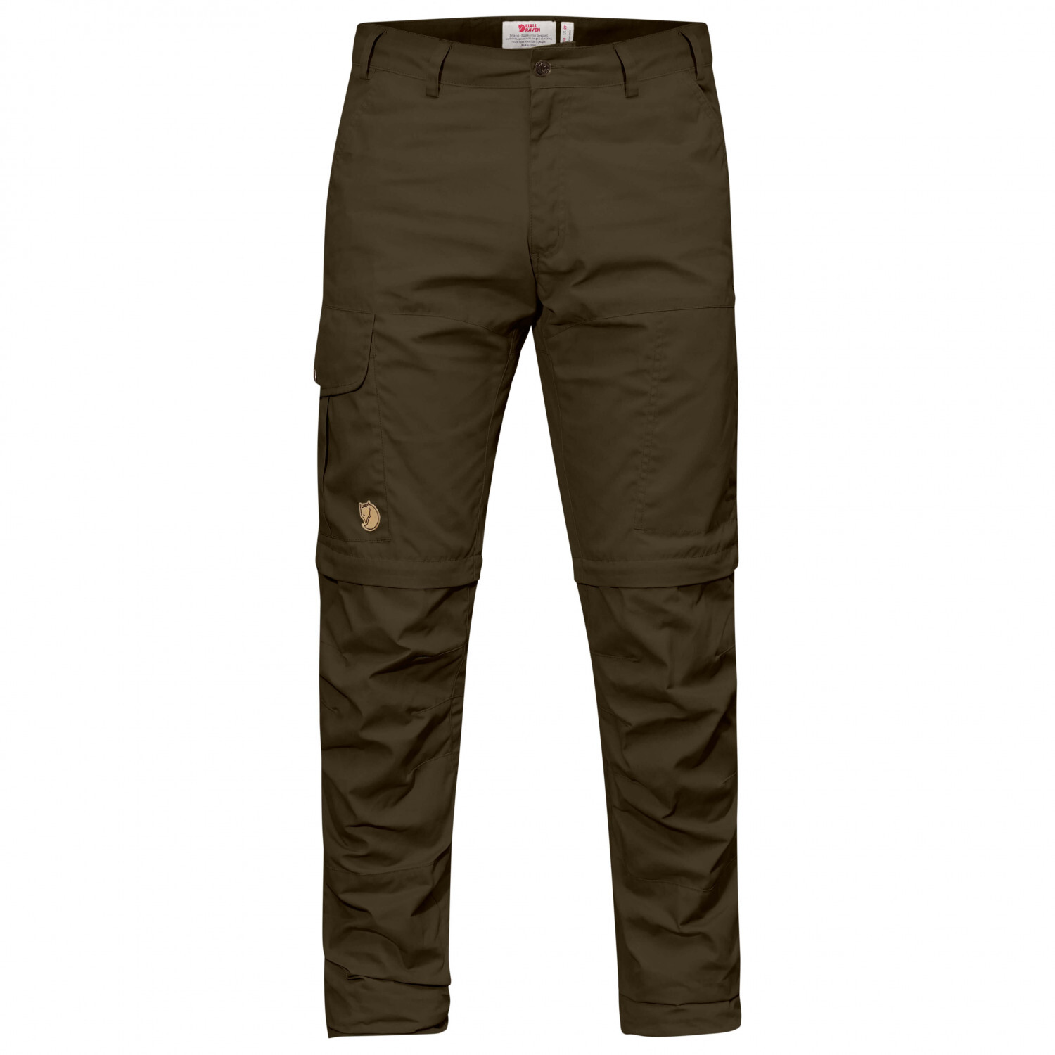 

Трекинговые брюки Fjällräven Karl Pro Zip Off Trousers, цвет Dark Olive
