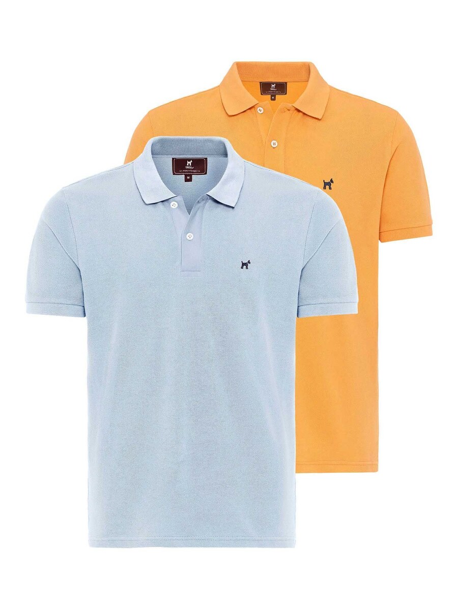 

Рубашка Williot Pisa, цвет Light blue/Dark orange