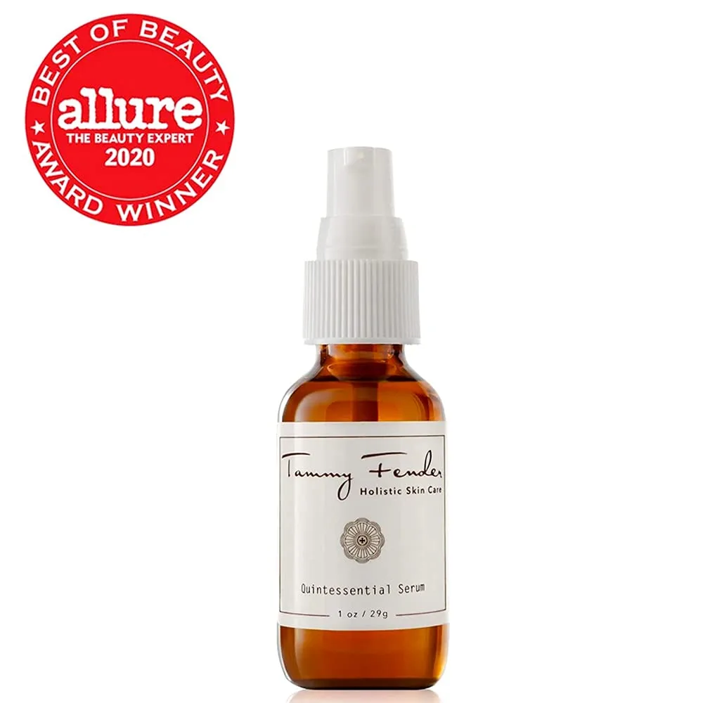 Tammy Fender Quintessential Serum, натуральный, органический, нетоксичный уход, без жестокости, ультраконцентрированная сыворотка для увлажнения, восстановления, успокоения и укрепления, для всех типов кожи (30 мл) 28.35 г (1 шт.) — фото 2