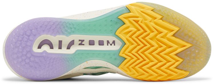 Кроссовки Nike Air Zoom GT Cut 2 'EYBL Peach Jam', зеленый — фото 4