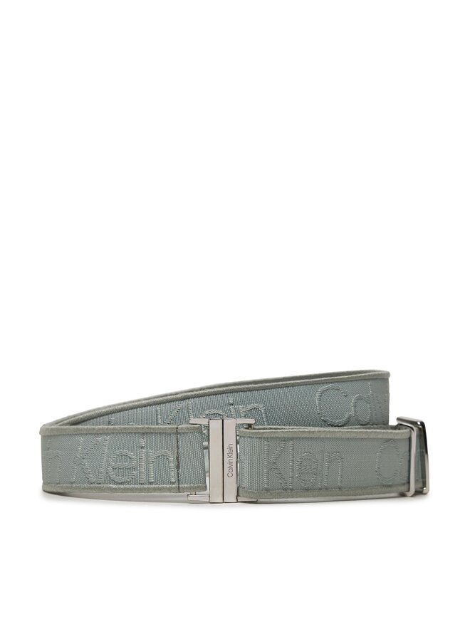 

Ремень Calvin Klein Gracie Logo Jacquard Belt 3.0 K60K611922, серый