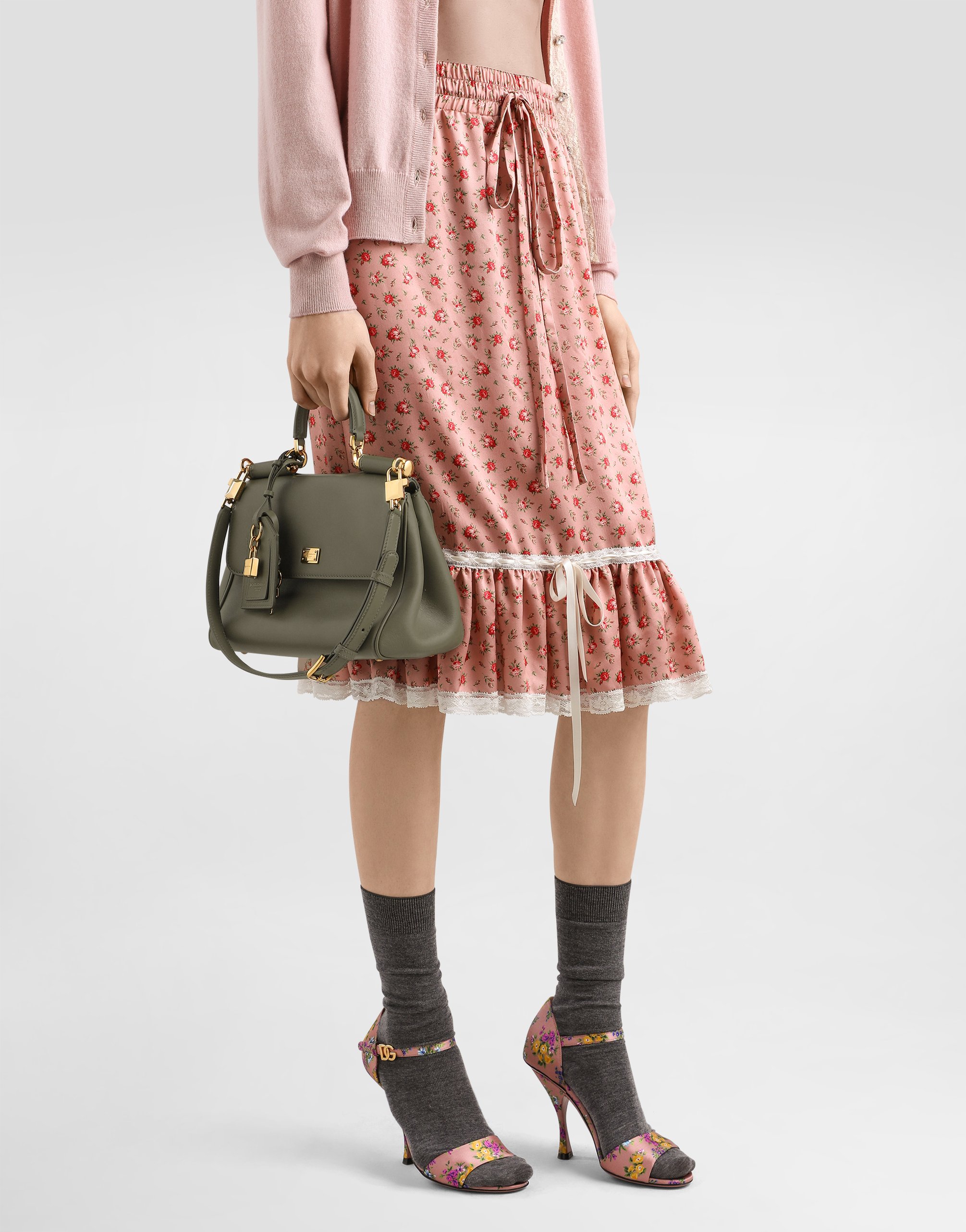 Моя сумка sicily Dolce & Gabbana, зеленый — фото 2