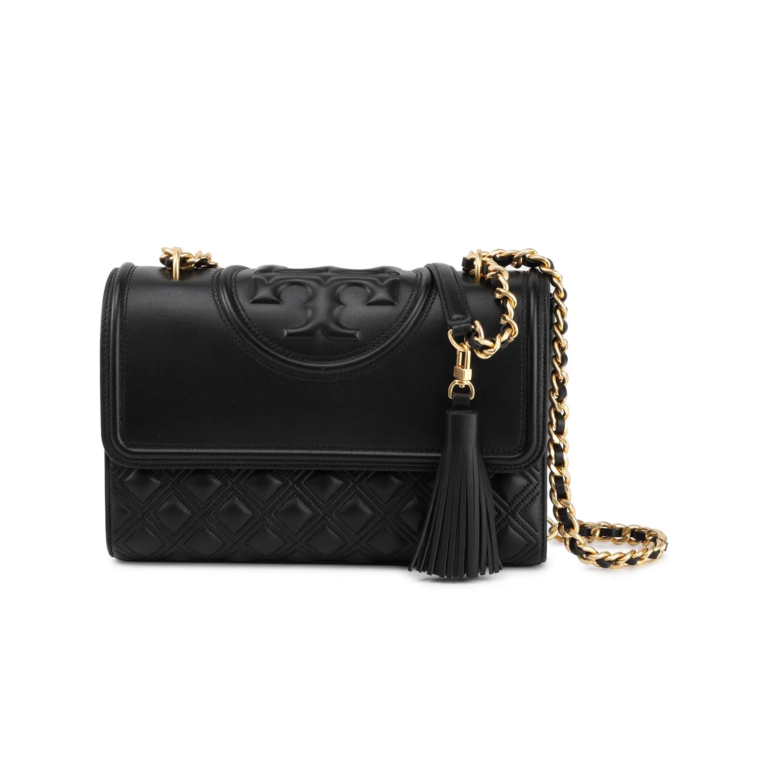 

TORY BURCH Сумка через плечо Fleming Sheepskin, женская черная