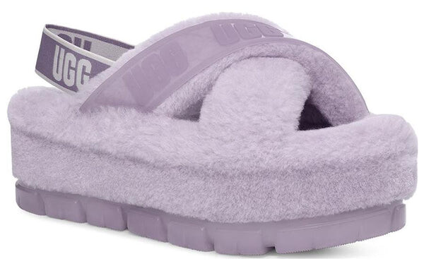 Сандалии fuzzita clear 'june gloom' Ugg, фиолетовый — фото 2