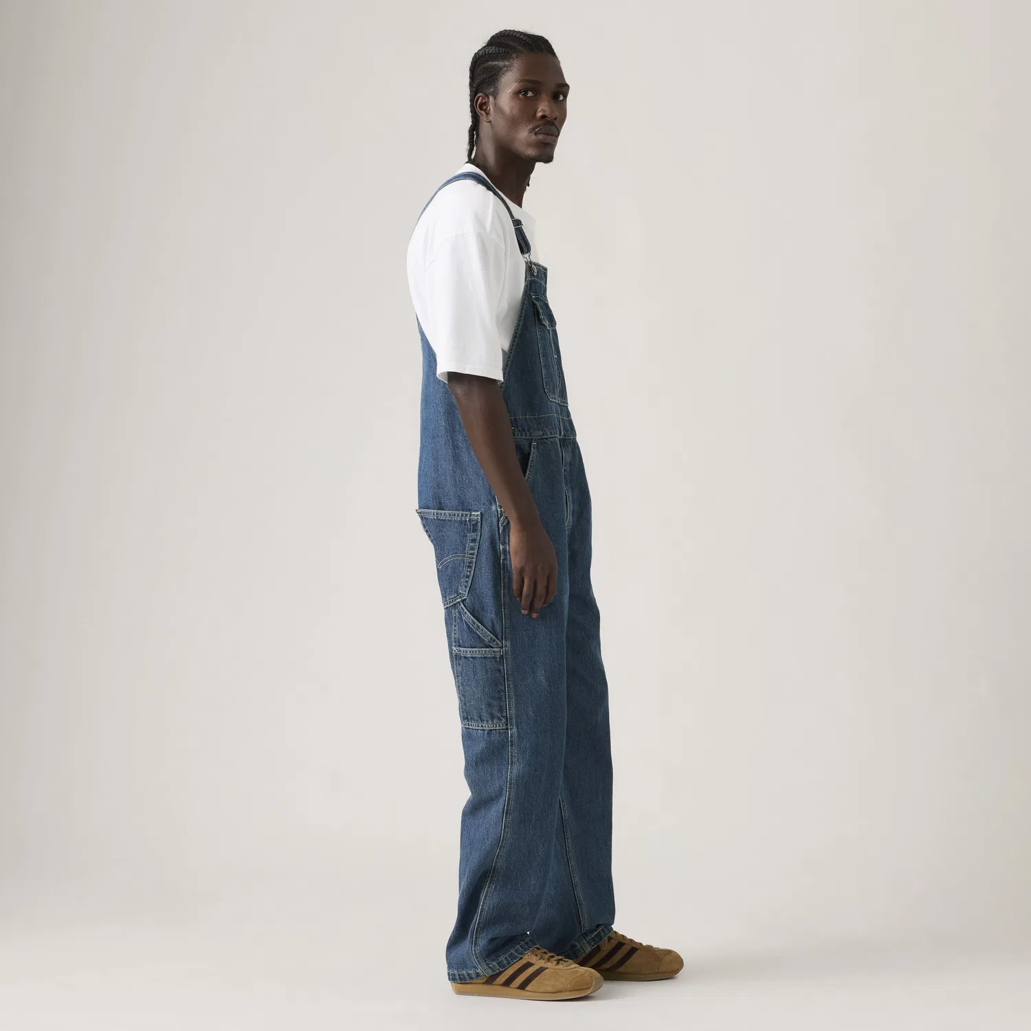 Свободный мужской комбинезон Levi's, Dark Wash — фото 4