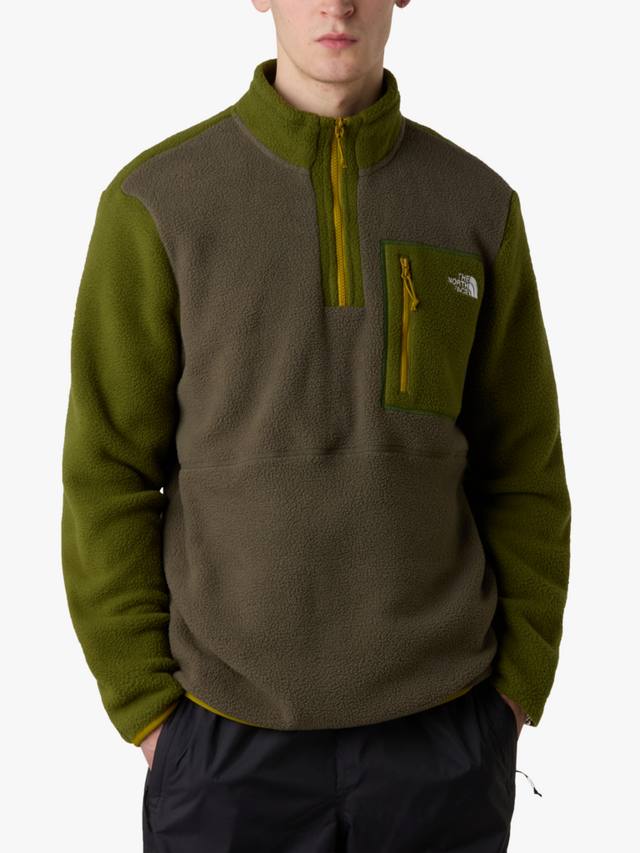 

Толстовка Yumiori с молнией на четверть The North Face, New Taupe Green