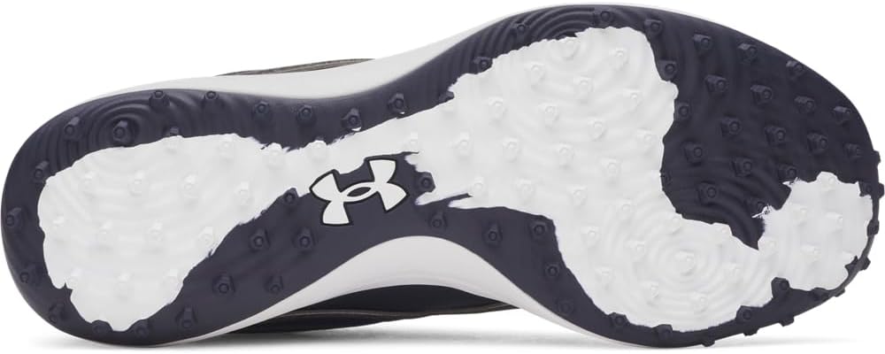 Under Armour мужские бейсбольные бутсы Yard Icon Turf, (410) Midnight Navy/White/Midnight Navy — фото 3