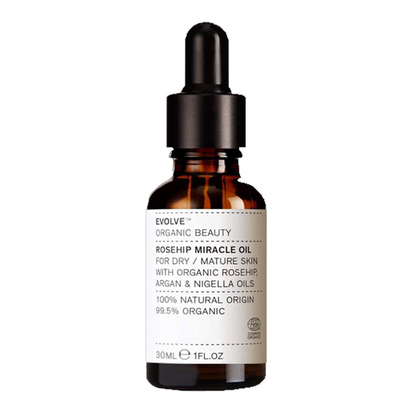 

Питательное масло шиповника, 30 мл Evolve Organic Beauty Rosehip miracle oil