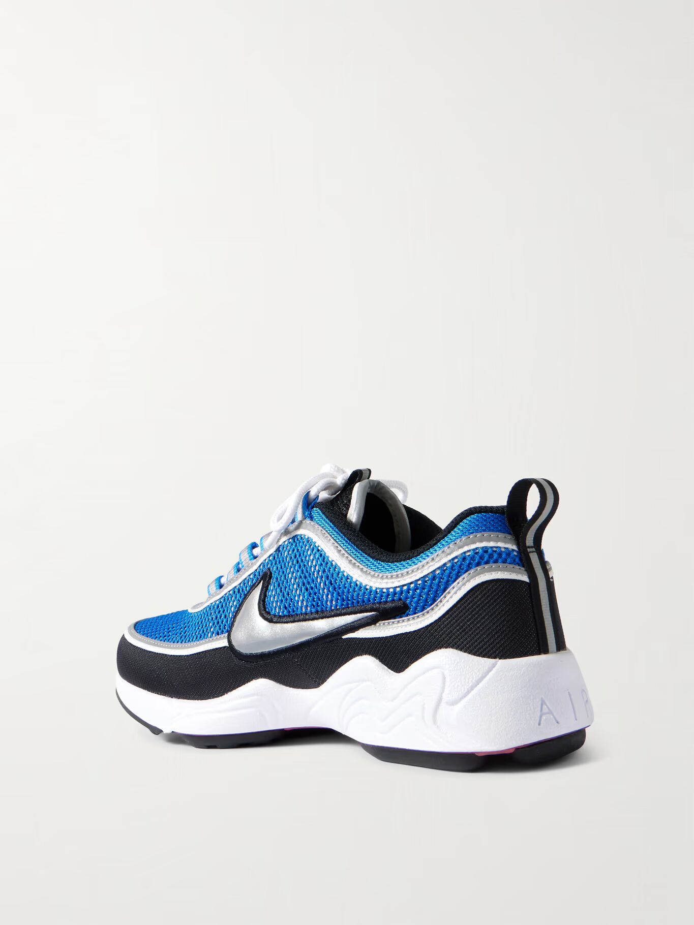 Кроссовки Air Zoom Spiridon с резиновой отделкой и сеткой NIKE, синий — фото 2