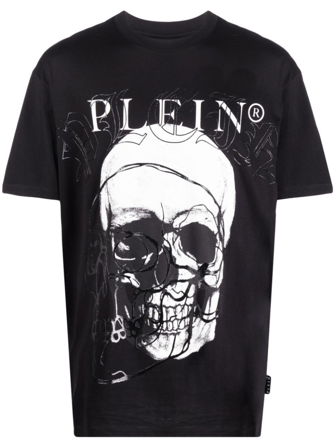 

Philipp Plein футболка с принтом Skull, черный