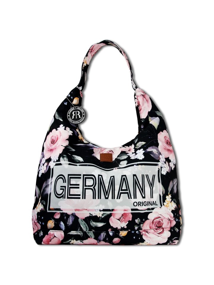 

Наплечная сумка Robin Ruth Schultertasche schwarz, rosa ca. 46cm
