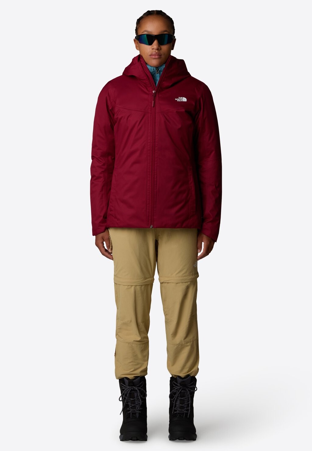 

Куртка для активного отдыха QUEST INSULATED The North Face, бордовый