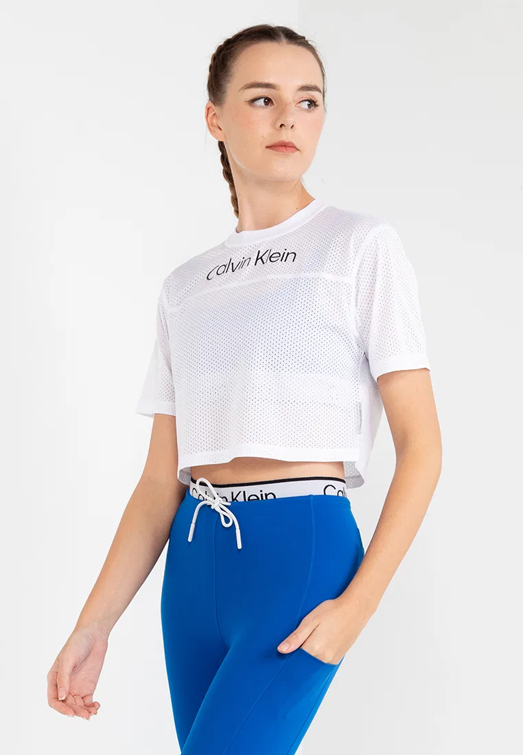 Футболка с коротким рукавом, Calvin Klein Sport, белый