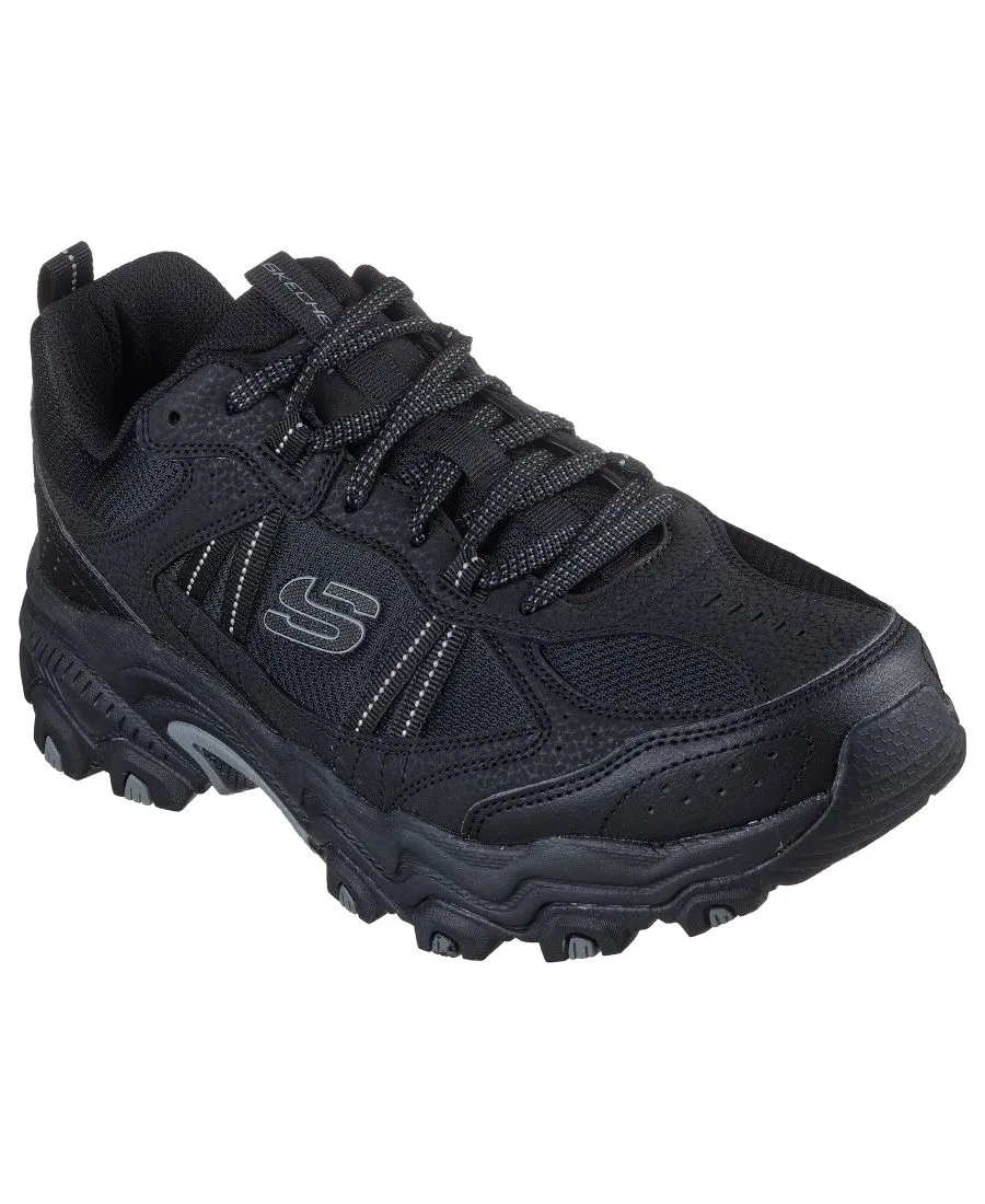 Мужские кроссовки для трейлраннинга Stamina AT - Upper Stitch Wide-Width от Finish Line Skechers, черный