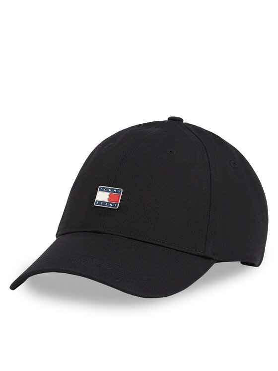 

Кепка Tjw Heritage Plaque Cap AW0AW16986 Tommy Jeans, черный