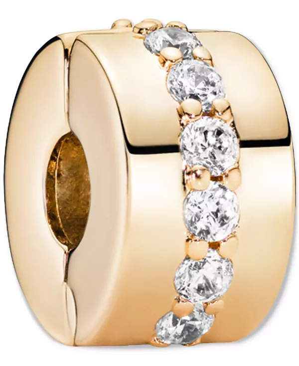 

Подвеска-Клипса с кубическим цирконием из 14-каратного золота Pandora, gold