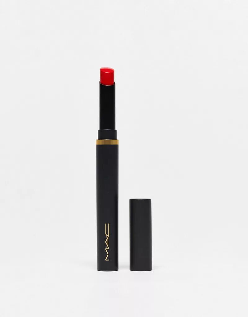 

MAC – Powder Kiss Velvet Blur – Губная помада – Посвящена опасности