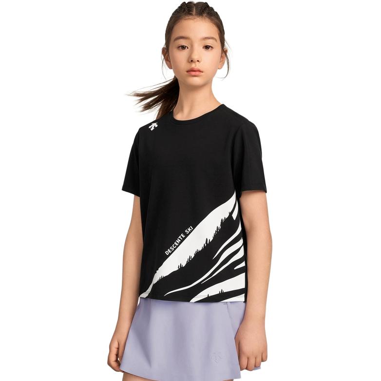 

Детские спортивные топы Kids' DESCENTE, bk-черный