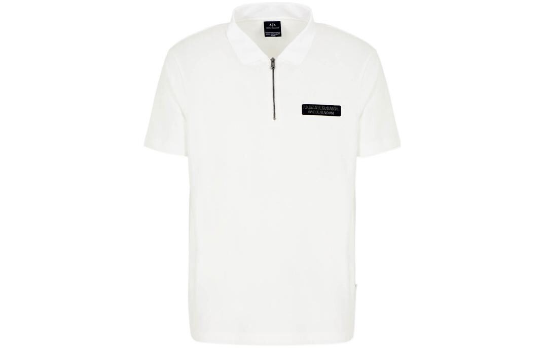 

Рубашка поло мужская белая Armani Exchange, белый