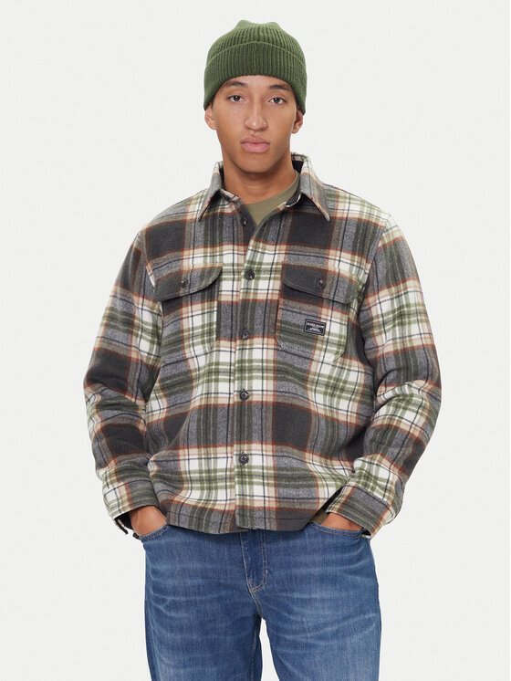 

Демисезонная куртка regular fit M5BH68 WI542 Guess Jeans, серый