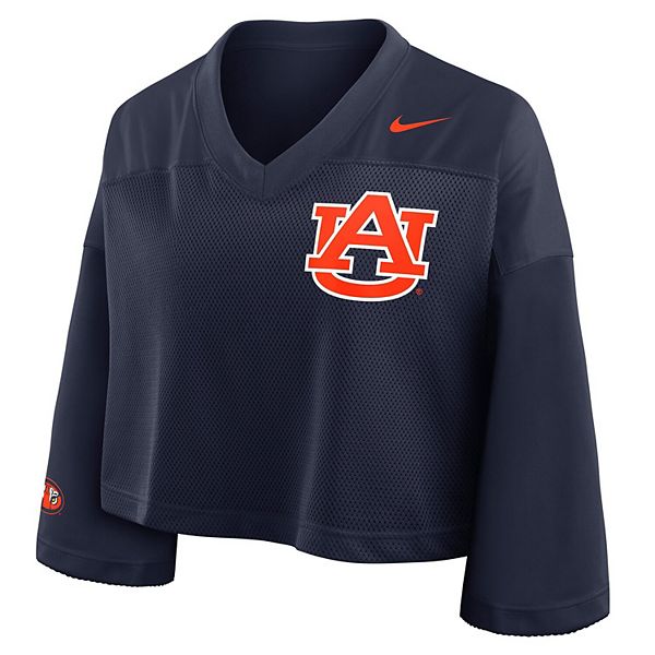 Женская футболка Nike Dri-FIT Auburn Tigers с сетчатыми вставками Nike — фото 3