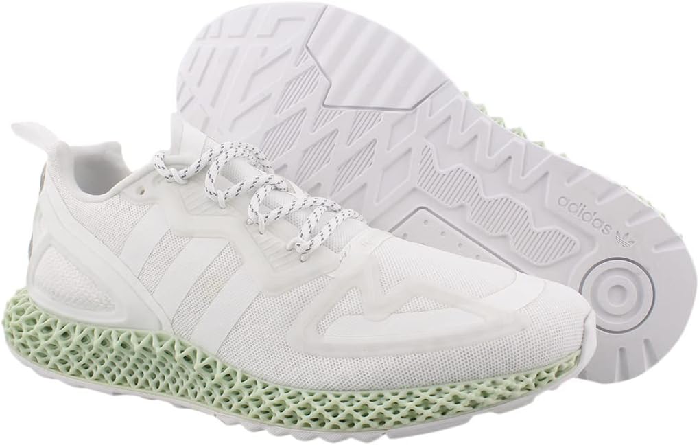 Мужские кроссовки adidas ZX 2K 4D на шнуровке - черные — фото 4