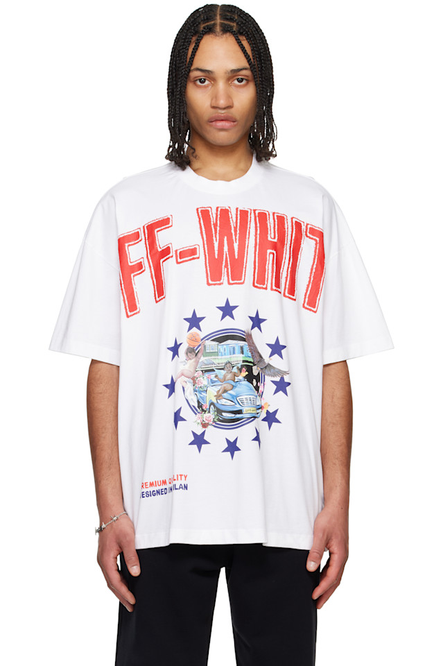

Футболка Fresco star Off-White, белый