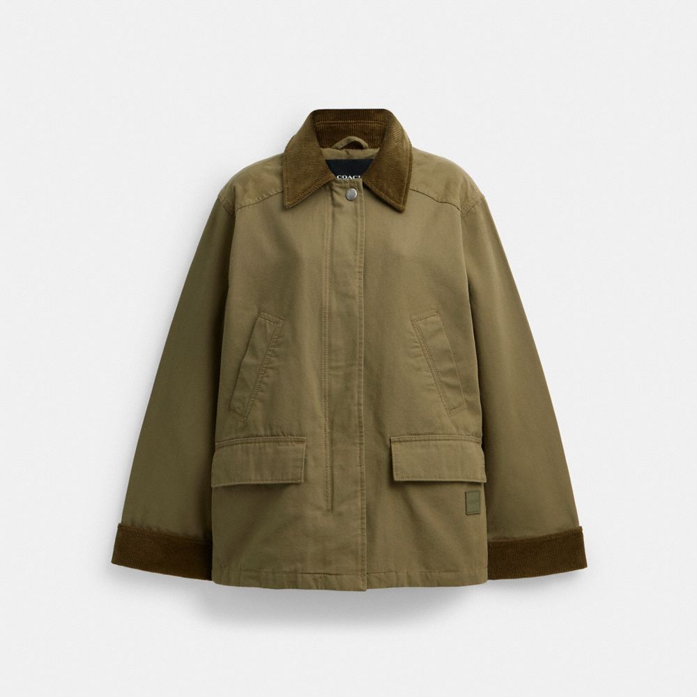 

Куртка Coach Field Jacket, цвет Burnt Olive