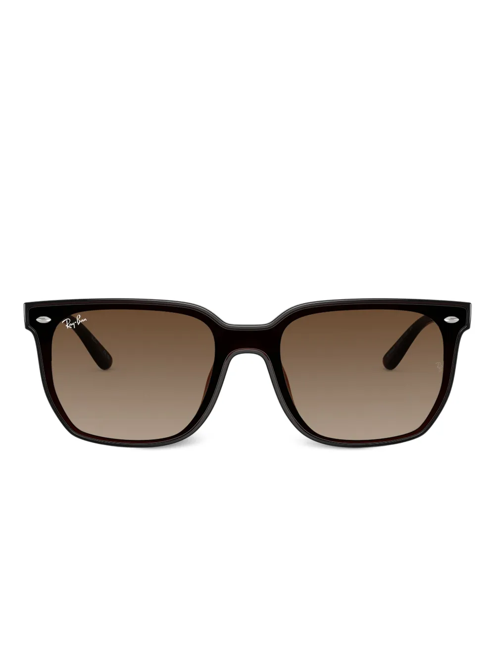 

Солнцезащитные очки в квадратной оправе Ray-Ban, коричневый