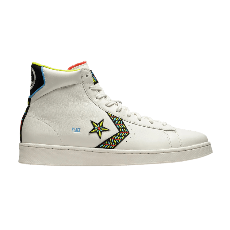 

Кроссовки Converse Pro Leather High 'Peace Unity', белый