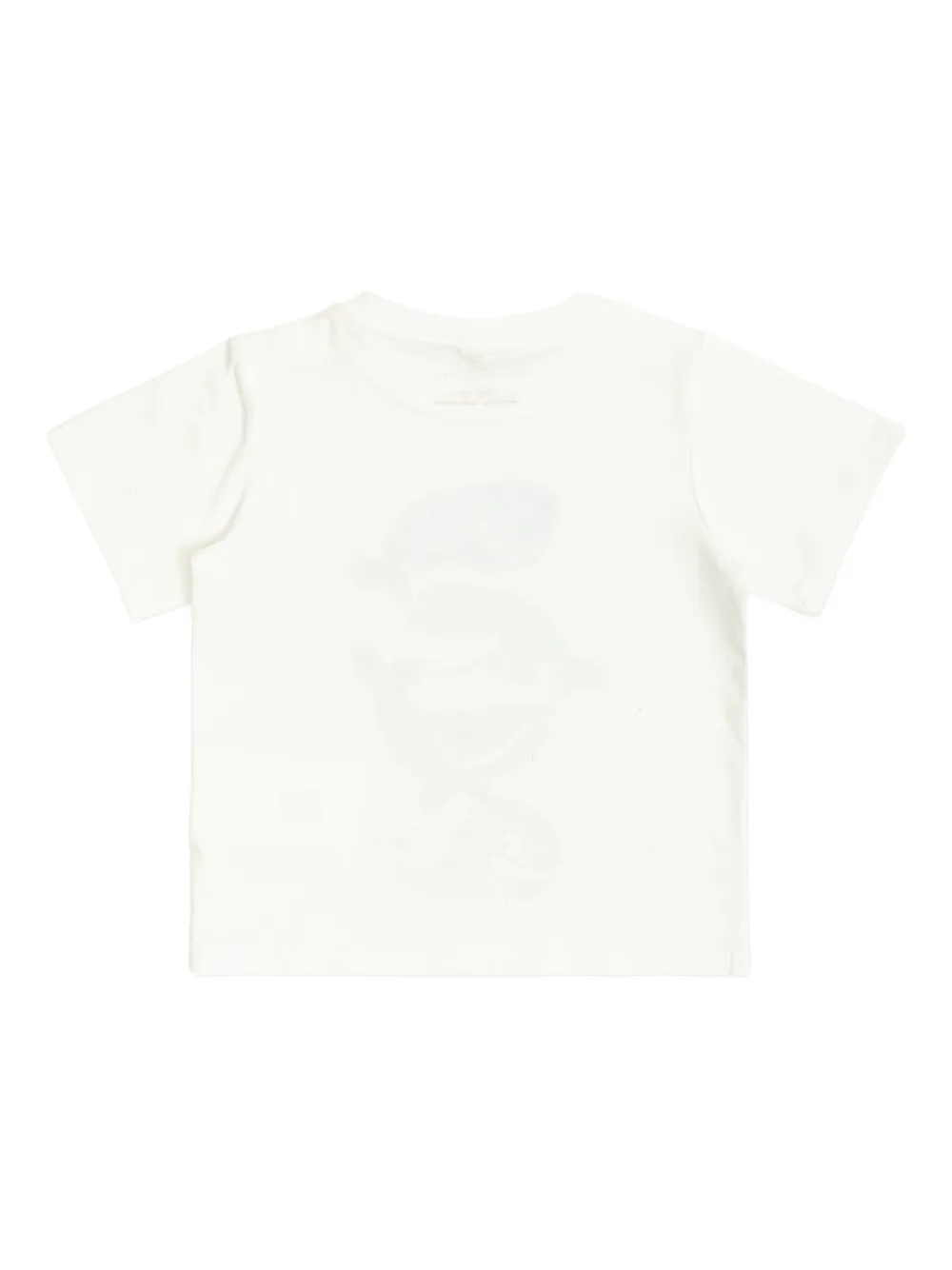 Футболка с изображением кита Stella Mccartney Kids, белый — фото 2