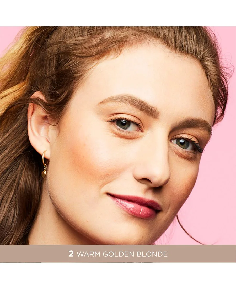 Gimme Brow+ Тонирующий объемный гель для бровей (мини-версия) Benefit Cosmetics, shade 2 - светлый-(warm золотой blonde) — фото 3