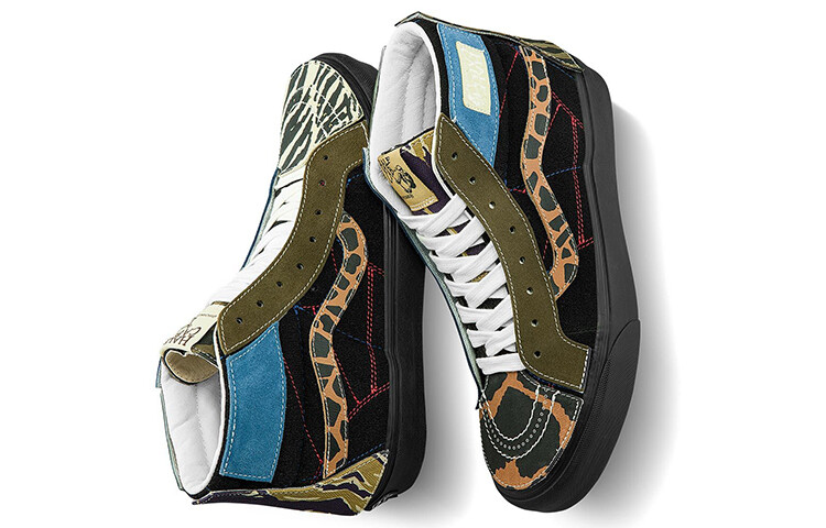 Кроссовки Vans Hi Taka Hayashi Diy Black — фото 4