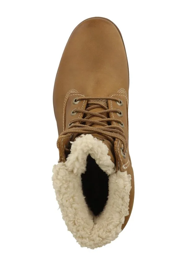 Ботинки schuhe radford средней высоты, теплые, на подкладке, водонепроницаемые, на шнуровке, до щиколотки Timberland, Wheat — фото 3