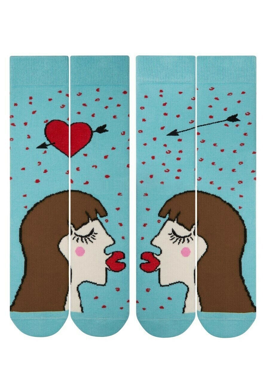 

Носки 2 PACKSOCKS LOVERS Zooksy, синий