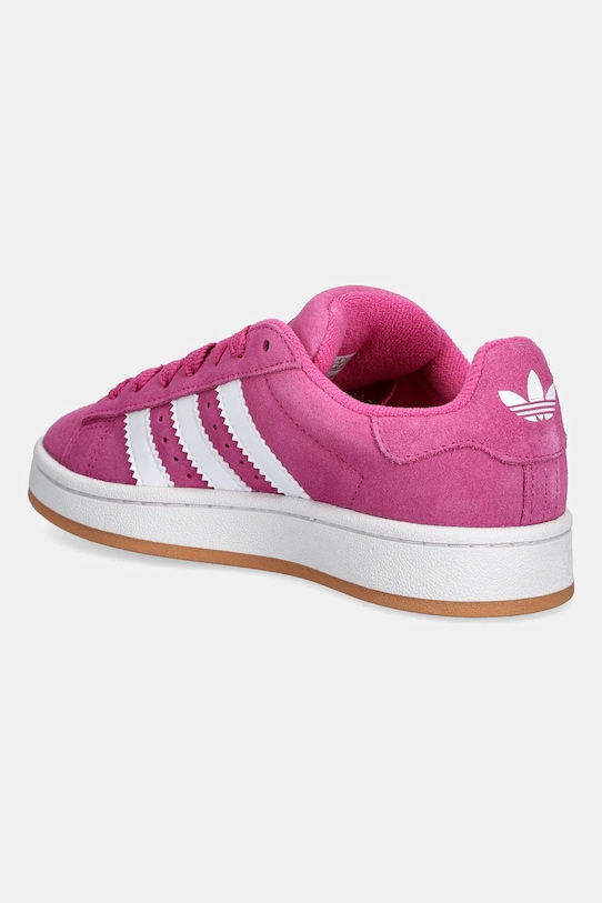 Детские замшевые кроссовки Campus 00s Adidas Originals, розовый — фото 3
